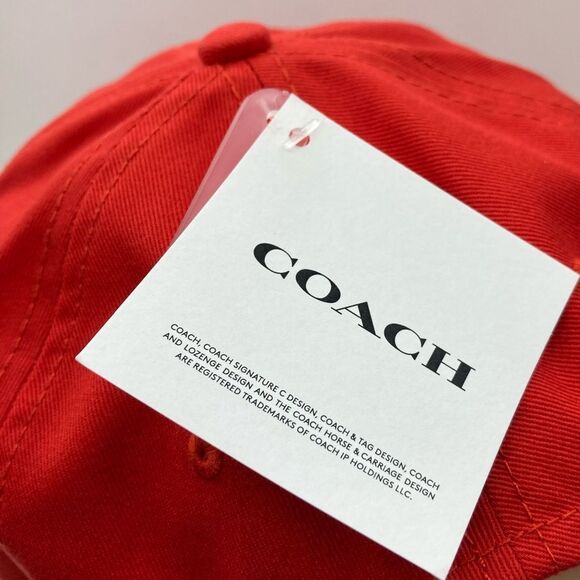 NWT Coach Women’s Embroidered Baseball Hat - Picture 8 of 9
